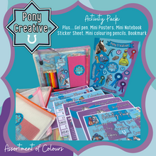 Load image into Gallery viewer, Pony Creative Activity &amp; Accessory Pack with Wallet
