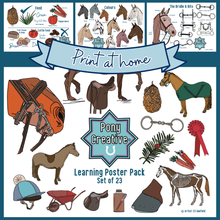 Load image into Gallery viewer, Pony Creative - COMPLETE PACK OF LEARNING PRINTABLES
